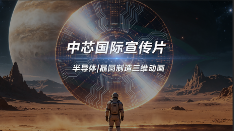中芯国际晶圆制造宣传片｜半导体芯片三维动画